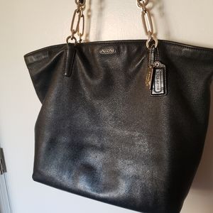 Coach Genuine Leather Black Hobo/Slouch Bag
